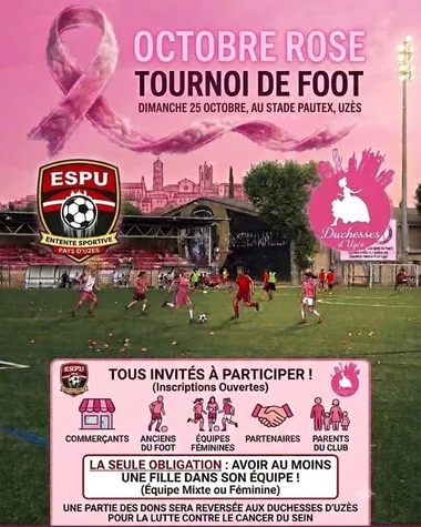 Tournoi de foot – Octobre rose