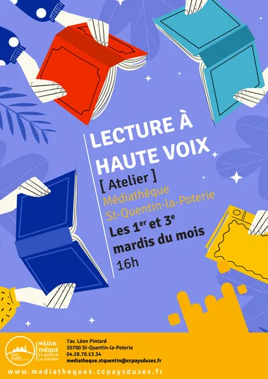 Atelier – Lecture à haute voix