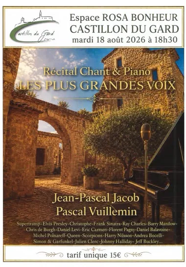 Recital Chant et Piano