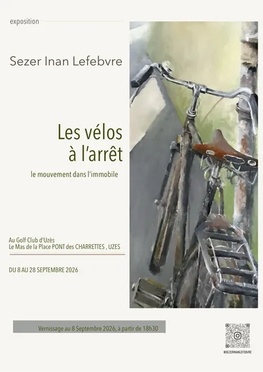 Exposition – Les vélos à l&rsquo;arrêt – Le mouvement dans l&rsquo;immobile