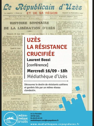 Conférence – La résistance crucifiée