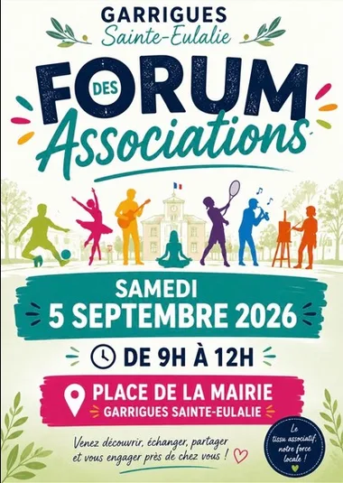 Forum des association à Garrigues-Sainte-Eulalie