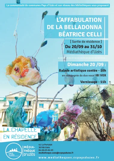 Exposition/Sortie de résidence – L&rsquo;Affabulation de la Belladonna