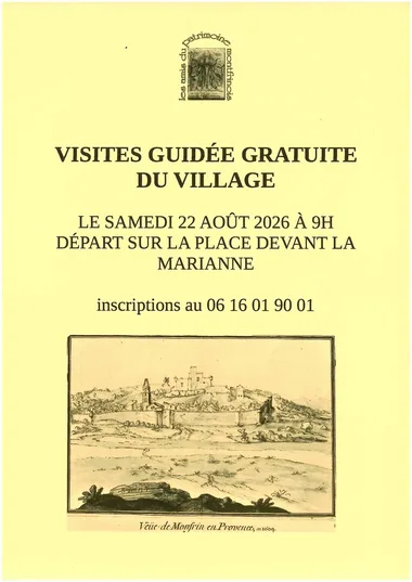 Visite guidée gratuite du village de Montfrin