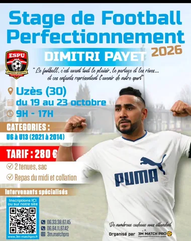 Stage de Football Perfectionnement