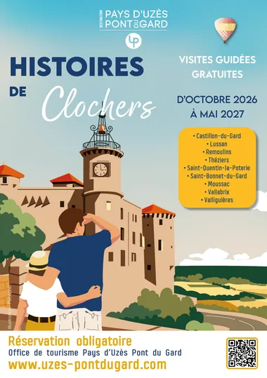 Visite guidée de Lussan – Histoires de Clochers 2026-2027