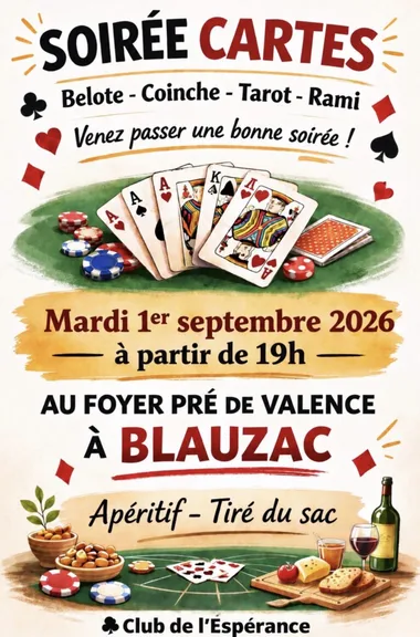 Soirée Cartes