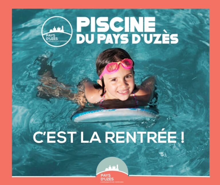 La Piscine du Pays d&rsquo;Uzès rouvre ses portes