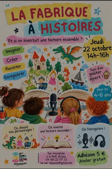 Atelier – La Fabrique à Histoires