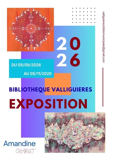 Exposition de peinture – Amandine Charlet