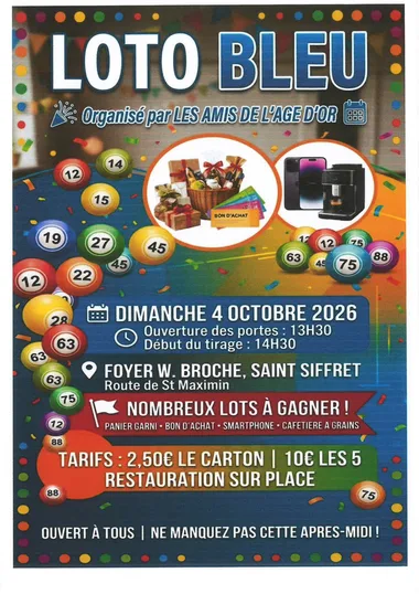 Loto Bleu de l’Âge d’Or