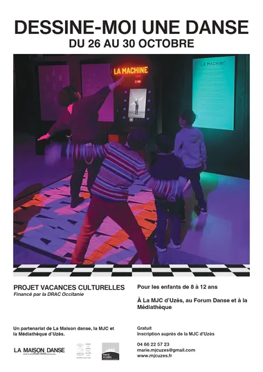 Pop Up Danse – Stage Dessine moi une danse