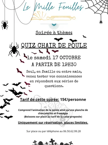 Soirée Quiz – Chair de poule