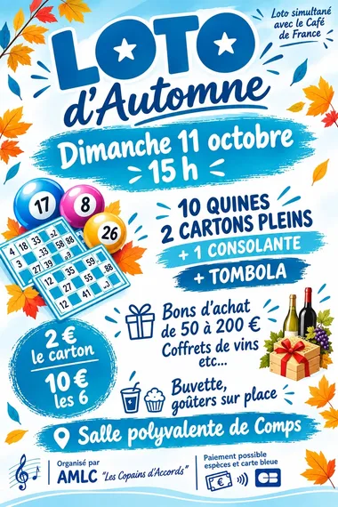 Loto d&rsquo;automne