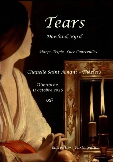 Concert de Harpe triple par Luce Courceulles – Tears