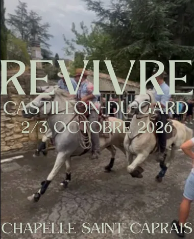 Le Revivre de la fête de Castillon du Gard