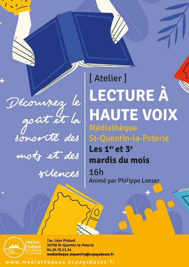 Atelier – Lecture à haute voix