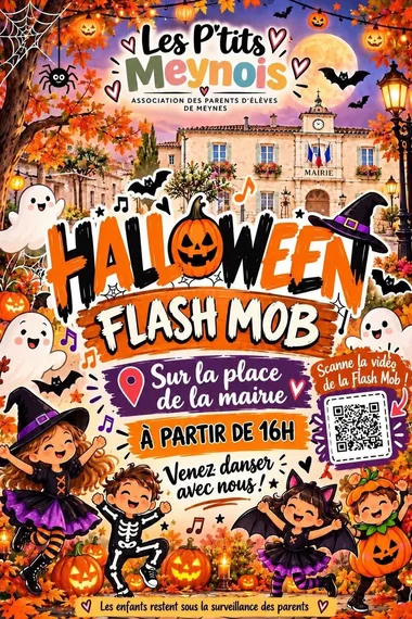 Halloween Flashmob à Meynes